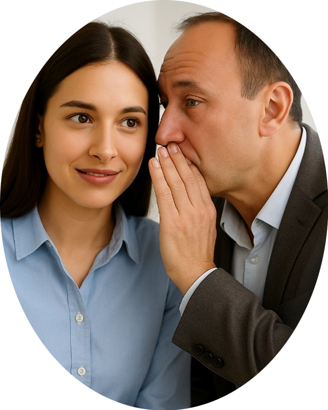 Zum richtigen Umgang mit Bewerbungen zählt das Unterlassen von Plaudereien